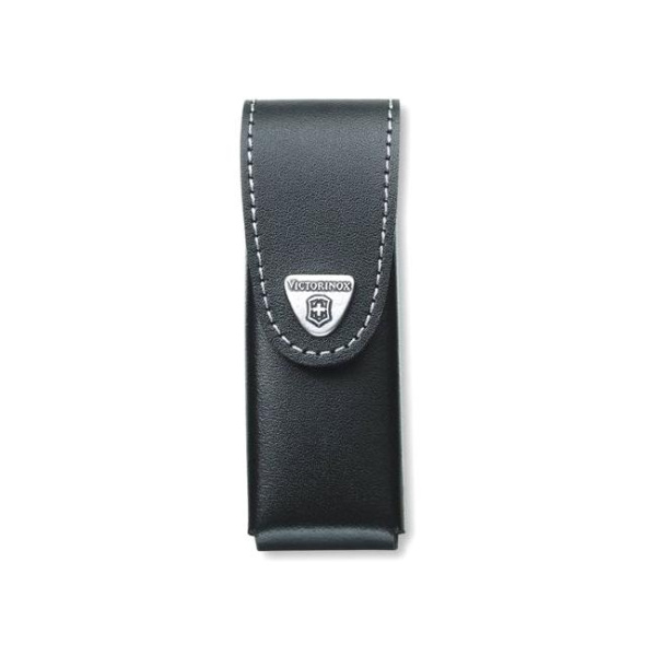 Чехол для ножей Victorinox 111 мм, нат. кожа (чёрный;)